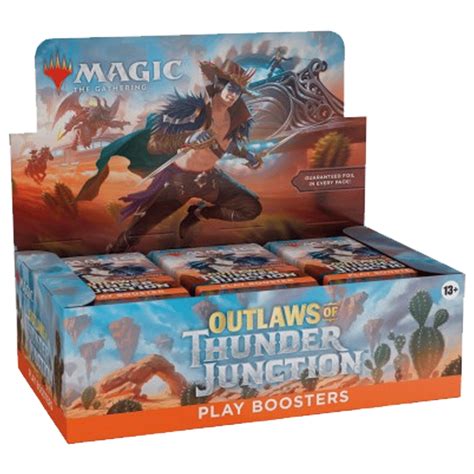 thunder junction mtg booster box|outlaws of thunder junction game booster.